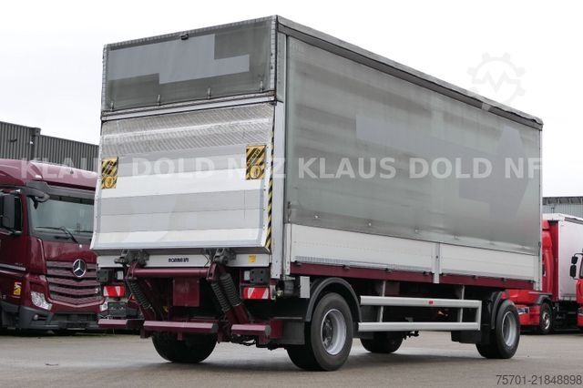 Remolque frigorífico  Galliker ST 2A Durchladesystem Bordwände LBW