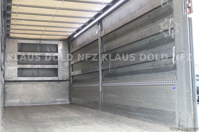 Remolque frigorífico  Galliker ST 2A Durchladesystem Bordwände LBW