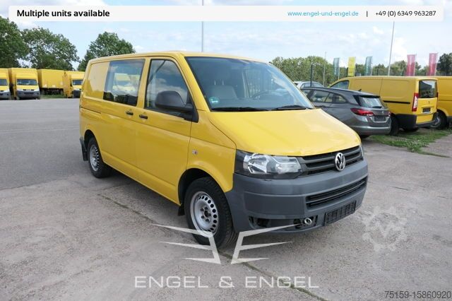 Panel van Volkswagen T5 Transporter 2.0 TDI PARKTRONIK EURO-5 2xSCHIEBETÜR CoC