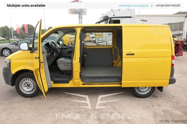 Fourgon tôlé Volkswagen T5 Transporter 2.0 TDI PARKTRONIK EURO-5 2xSCHIEBETÜR CoC
