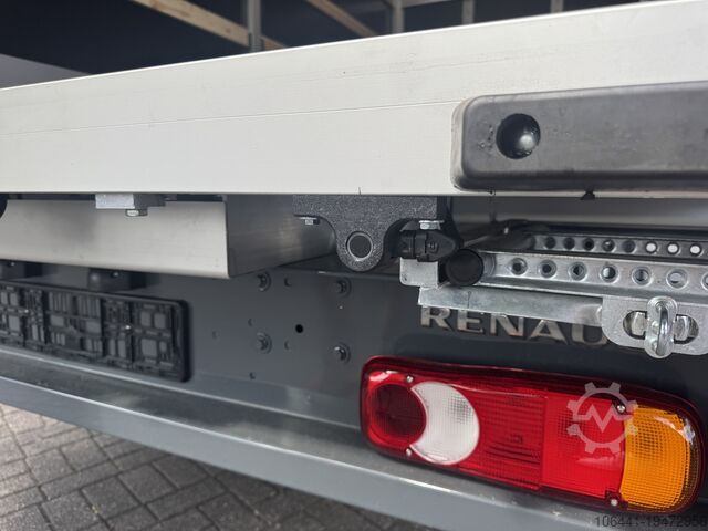 Transporter met dieplader & dekzeil RENAULT Master Pritsche Plane Portaltüren