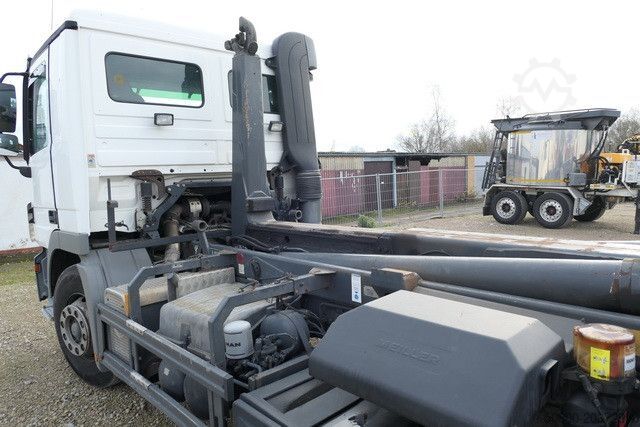 Roll-off tipper truck MERCEDES-BENZ 2641 Actros 6x4, Meiller RK20.65, 3 Pedale,Blatt