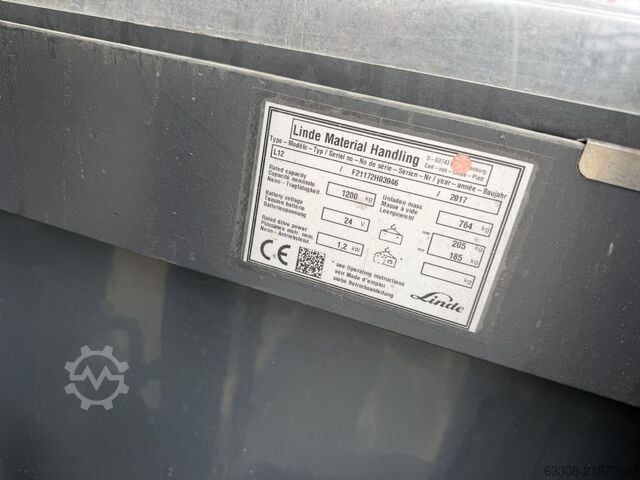 Kézi emelő Linde L12