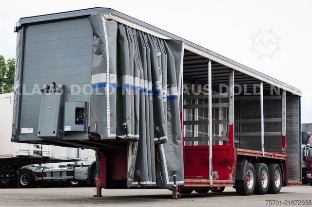 Italos félpótkocsi KEMPF SPG34/3 Getränke Curtainsider Schiebeplane