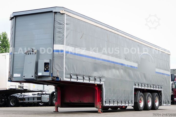 Italos félpótkocsi KEMPF SPG34/3 Getränke Curtainsider Schiebeplane