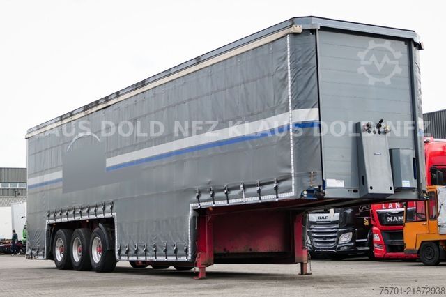 Italos félpótkocsi KEMPF SPG34/3 Getränke Curtainsider Schiebeplane