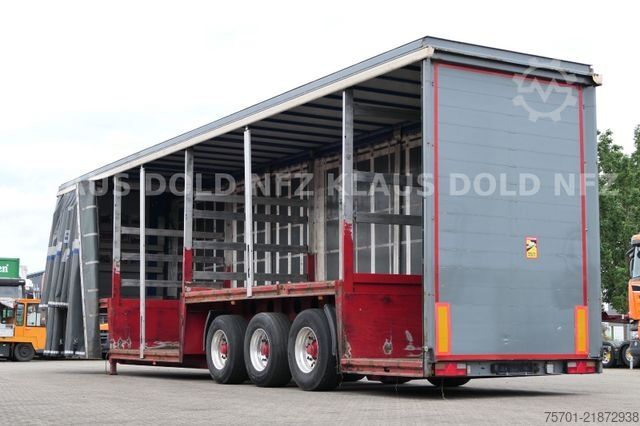 Italos félpótkocsi KEMPF SPG34/3 Getränke Curtainsider Schiebeplane