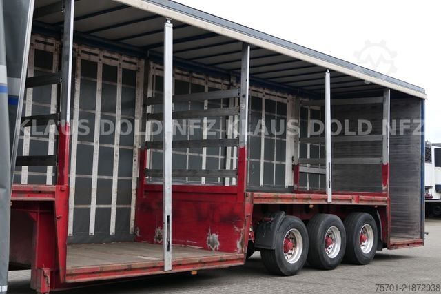 Italos félpótkocsi KEMPF SPG34/3 Getränke Curtainsider Schiebeplane