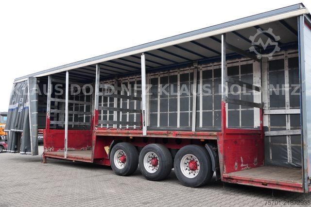 Italos félpótkocsi KEMPF SPG34/3 Getränke Curtainsider Schiebeplane