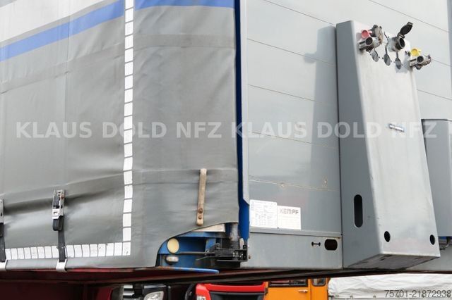 Italos félpótkocsi KEMPF SPG34/3 Getränke Curtainsider Schiebeplane