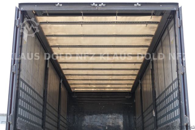 Platós teherautó ponyvával DAF XF 480 PP Retarder Komplettzug Lecitrailer