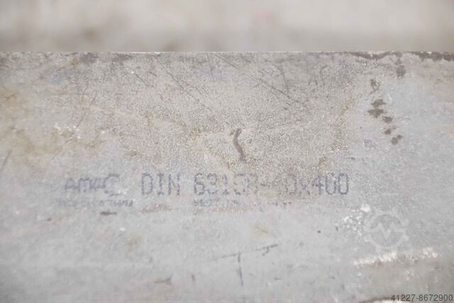 Gergi kelepçesi çatal gergi demiri AMF DIN 6315 B 40 x 400