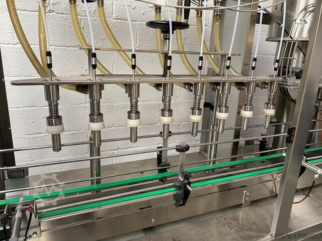 Maskin för dryckestillverkning Canellitech Srl 8-1 Automatic Inline Filler / Capper
