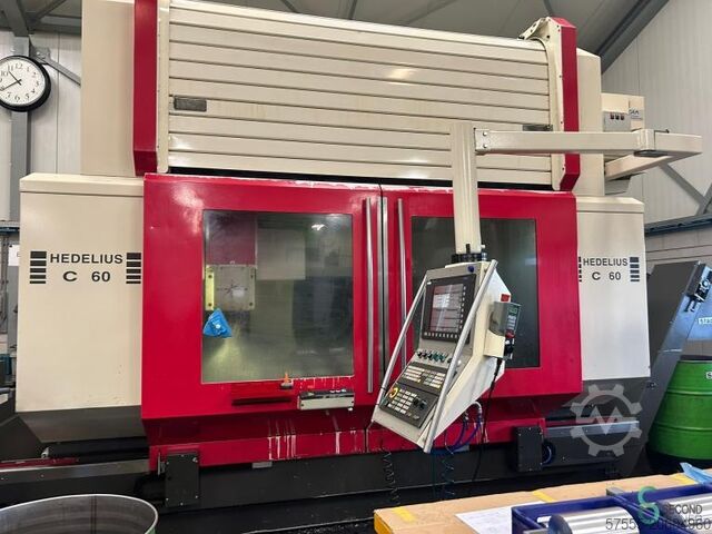 Freze makinesi Hedelius C60P-2000, 2005 model. Hedelius C60P-2000