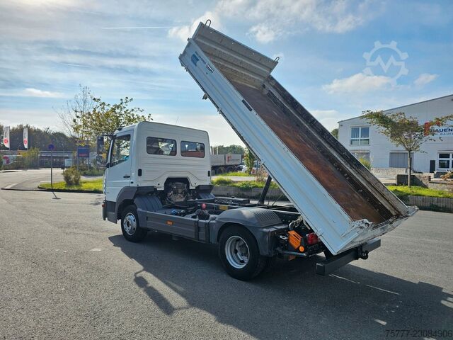 Třístranná sklápěcí dodávka MERCEDES-BENZ Atego 818 Dreiseitenkipper-Klima-AHK