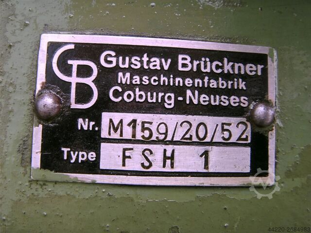 Pot slijpen Brueckner FSH 1