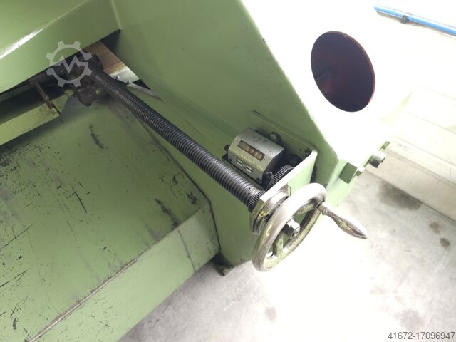 Guillotinescharen - mechanisch WIEGER ESW 3/25