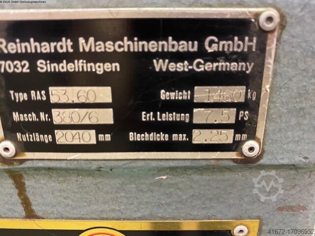 Guillotinescharen - mechanisch RAS 53.60
