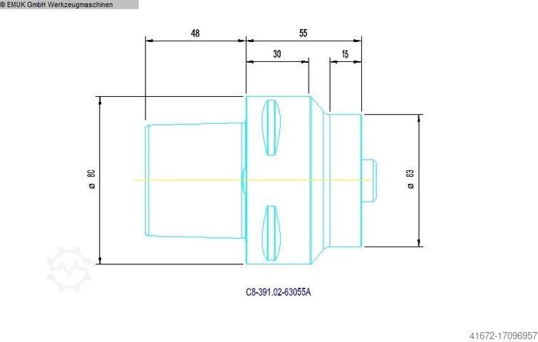 Gereedschapshouder SANDVIK COROMANT Reduzieradapter
