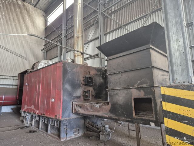 Piec na biomasę 4 MW do suszarni bębnowe POLIGRAN GRANPAL GRANPAL S 015