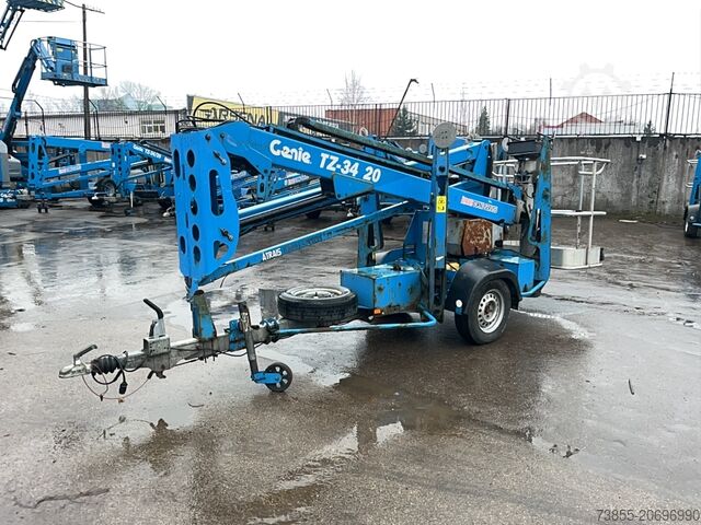 Trailer-Mounted Boom Lift Genie TZ34 (12m)