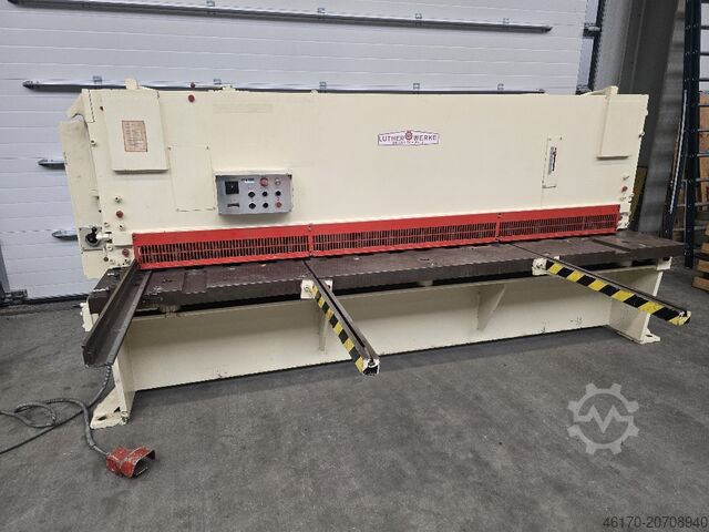 Hydrauliska giljotinsaxar Luther Werke TS H 30 6
