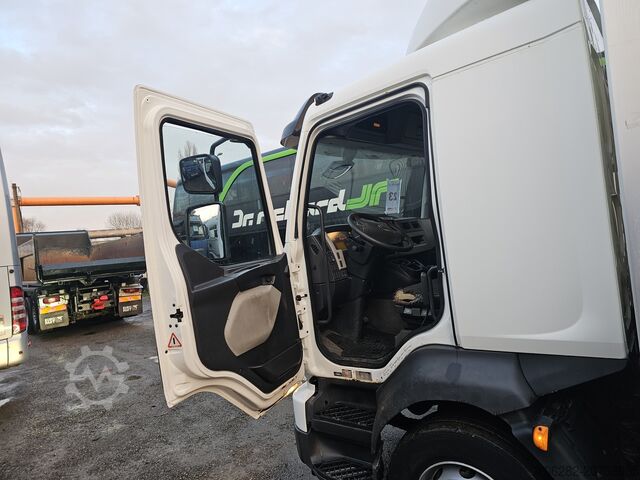 Lastbil med flak Volvo FL 240 4x2 16tons Seitentüren Koff