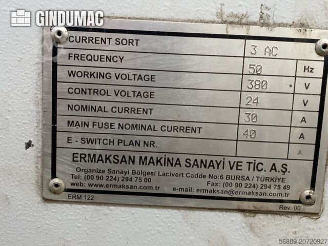 CNC Delme Makinesi ERMAK EPP 1270