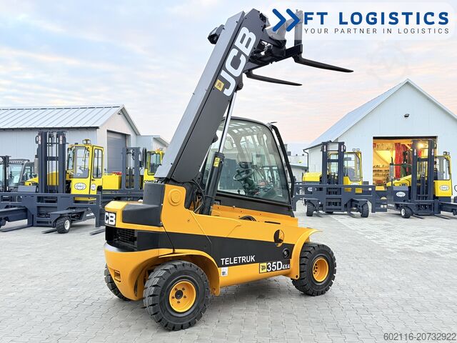 Τηλεσκοπικός χειριστής JCB TLT 35D 4X4 CABIN POSITIONER NEW TIRES