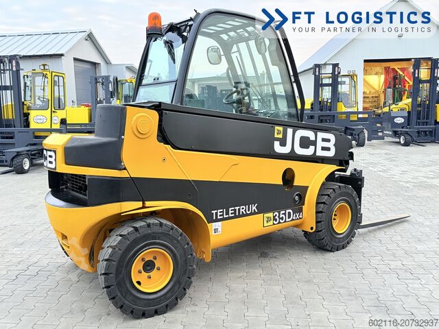 Τηλεσκοπικός χειριστής JCB TLT 35D 4X4 CABIN POSITIONER NEW TIRES