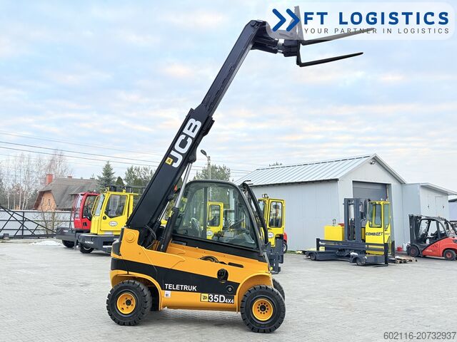 Τηλεσκοπικός χειριστής JCB TLT 35D 4X4 CABIN POSITIONER NEW TIRES