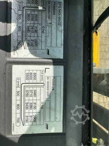 Elektrisk gaffeltruck Jungheinrich EFG 540k, model VS-22830 JUNGHEINRICH EFG 540k-650DZ zh1