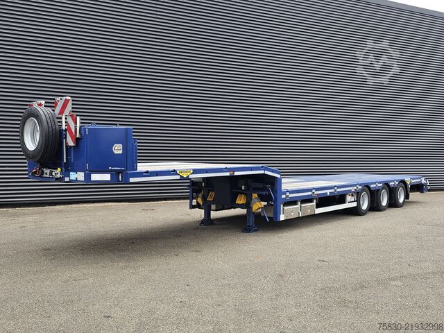 Caricatore basso Broshuis 3ASD-3A / 1X LIFT-AXLE / 2x ELECTRIC HYDRAULIC ...