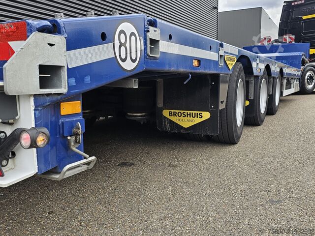 Caricatore basso Broshuis 3ASD-3A / 1X LIFT-AXLE / 2x ELECTRIC HYDRAULIC ...
