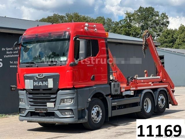 Skip truck MAN TGX 26.470 6x2 VDL-Aufbau Lift-Lenk
