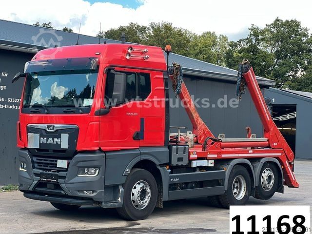 Skip truck MAN TGX 26.470 6x2 VDL-Aufbau Lift-Lenkachse