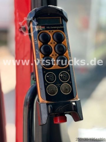 Skip truck MAN TGX 26.470 6x2 VDL-Aufbau Lift-Lenkachse