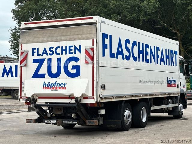 Italautó italáruszállító MAN TGM 22.250 Getränkewagen mit Ladebordwand Euro6