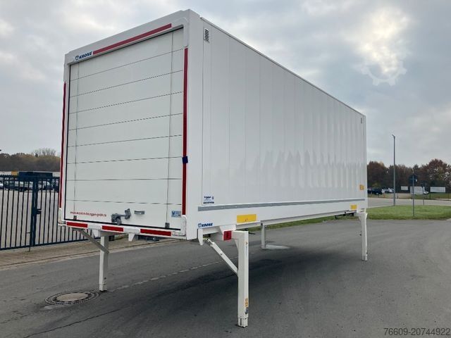 Swap body trailer KRONE Wechselbrücke Koffer