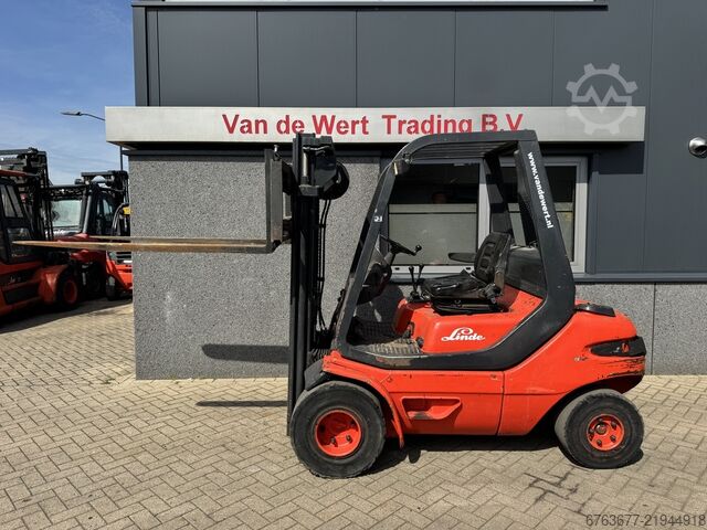 Linde H30D Duplo 320 Freihub Seitenschieber DEUTZ DIESEL 1991 LINDE H30D duplo320 freelift sideshift DEUTZ DIESEL 1991