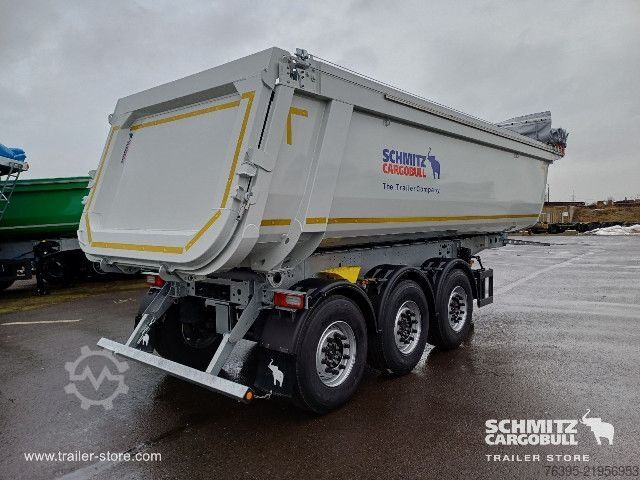 Tipper semitrailer Schmitz Cargobull Semitrailer Tipper Steel half pipe body 29m³