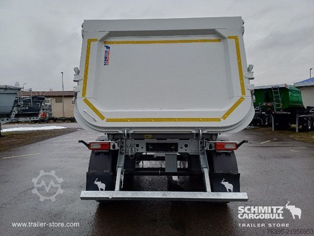 Tipper semitrailer Schmitz Cargobull Semitrailer Tipper Steel half pipe body 29m³