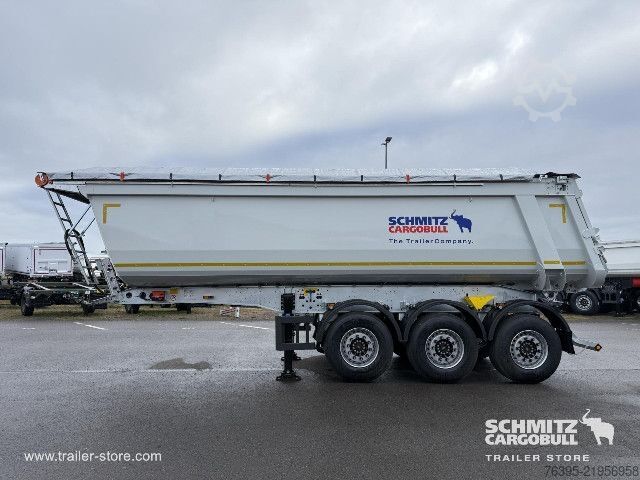 Tipper semitrailer Schmitz Cargobull Semitrailer Tipper Steel half pipe body 29m³