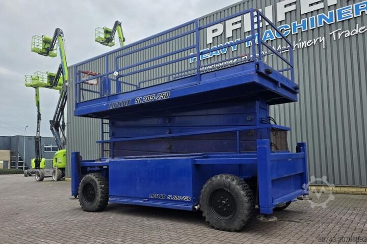 Gelenkteleskoparbeitsbühne Liftlux SL205-25D4WDSP NEW TYRES, Diesel, 4x4 Drive, Hydra
