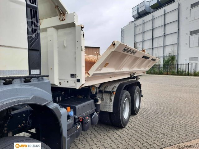 Camion benne MAN 33.510 TGS 6X4 Meiller Bordmatik Retarder