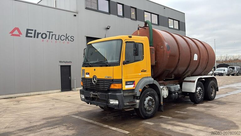 Vacuum truck Mercedes-Benz Atego 2528 (18000 L / VIDANGEUR / VACUUM / MANU...