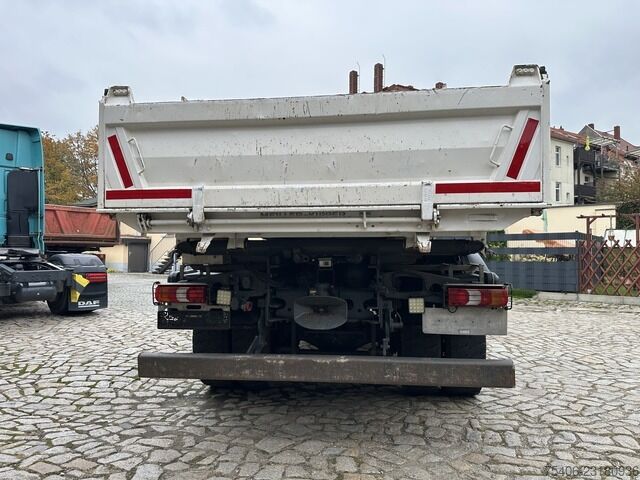 Dreiseitenkipper LKW mercedes-benz 1833 AK 4x4 Arocs Hiab Kran Funk AHK