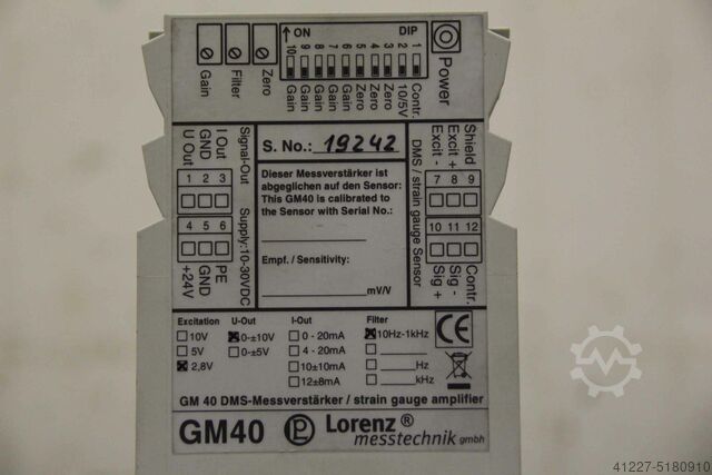 Amplificatore di misura Lorenz GM40