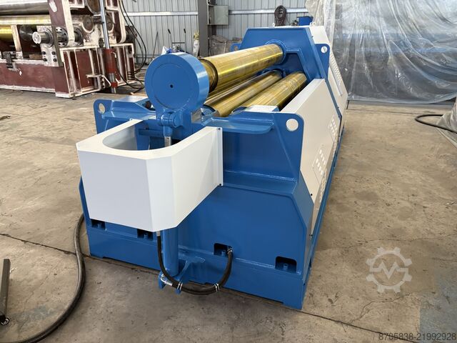 Máquina de calandrar chapas Nanjing Asia Machine Mfg. Co., Ltd. W12-8/2000 4-rollers rolling machine