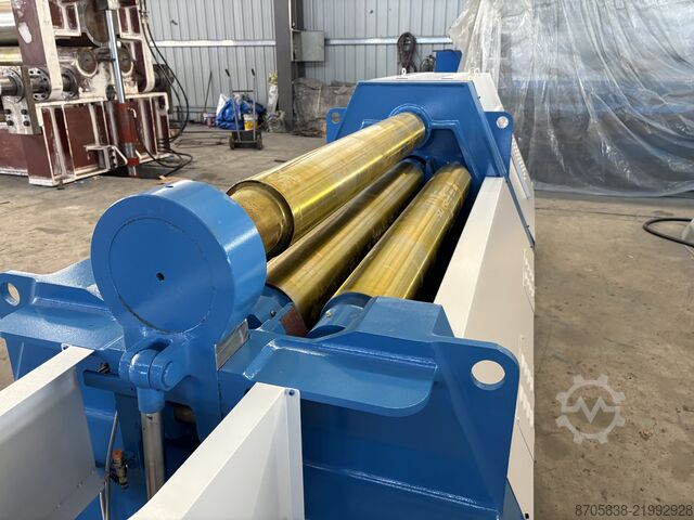 Máquina de calandrar chapas Nanjing Asia Machine Mfg. Co., Ltd. W12-8/2000 4-rollers rolling machine